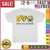 Peace Love Bus Driver First Day Of School Heart Hand Sign T Shirt Men Women NEW