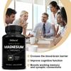 Brain and Nerve Health Capsules L-Magnesium Threonate Regulates Cortisol 120 Capsules