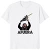 T-shirt Casual 100% Cotone Morbida Unisex Taglia UE Presidente Maglietta Retro Regalo per Fan di Javier Milei Manica Corta pesante 2024