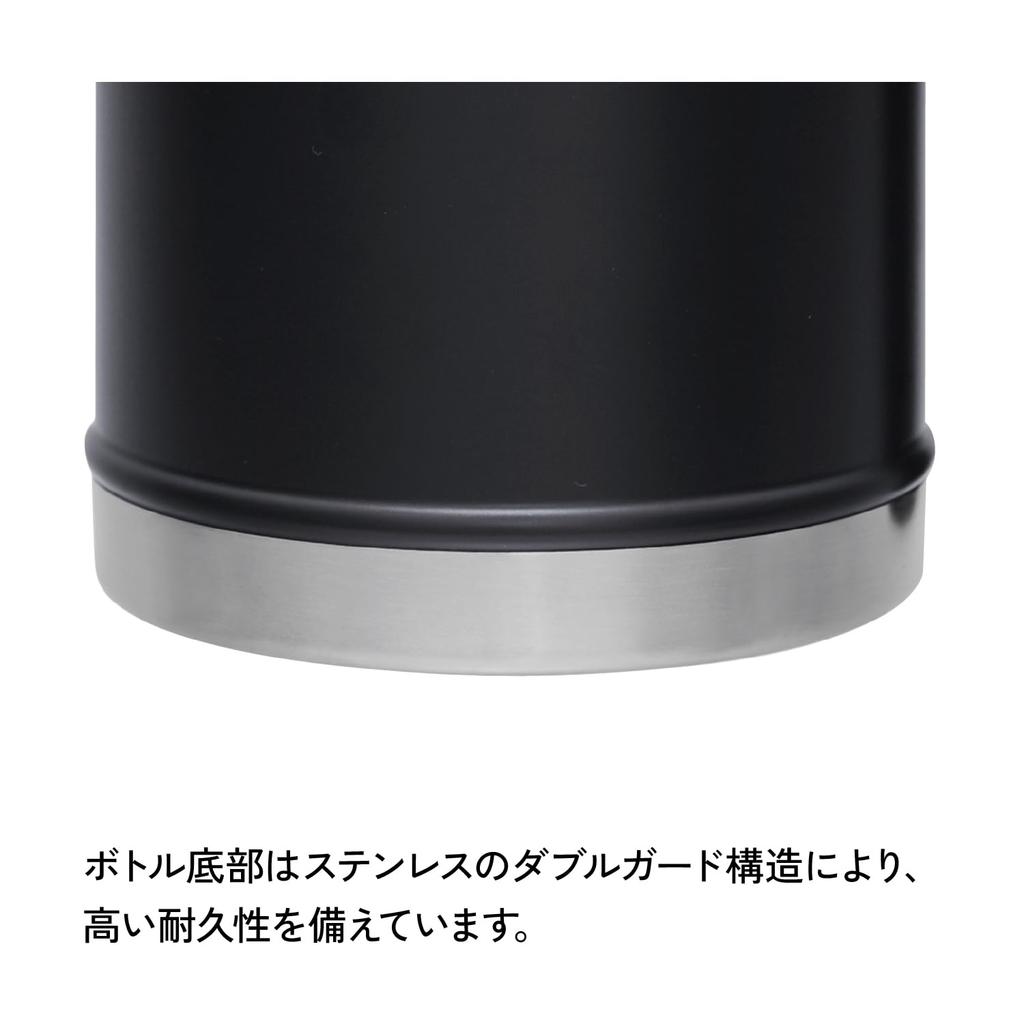 STANLEY Classic vakuová termoska na jídlo Černá Recyklovaná nerezová ocel Nádoba na oběd Nádoba na polévku Bento box Vhodné do myčky Záruka Japonská 0,41L 2.0 Termální/Studená