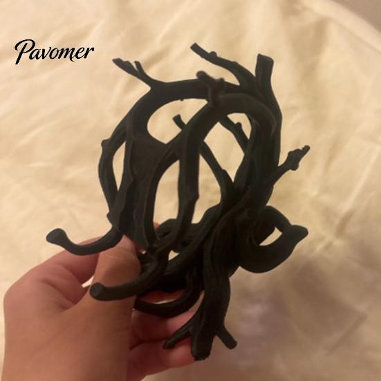 Soporte Artístico para Teléfono Móvil Impreso en 3D Rama de Árbol, Soporte de Escritorio de Madera Retorcida, Soporte de Escritorio para Teléfono Móvil, Decoración Rústica Orgánica Hogar Oficina,