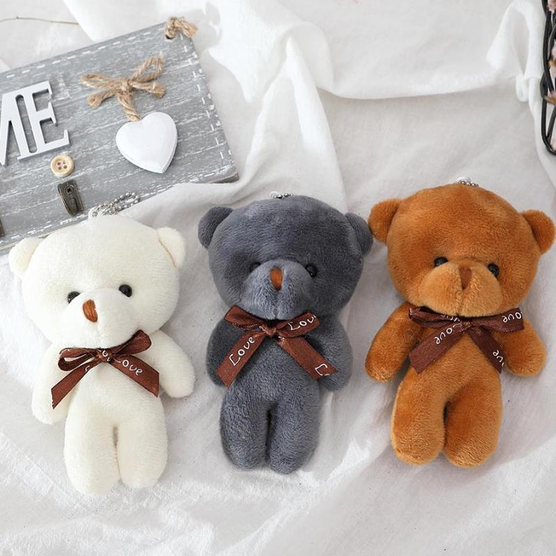Stuffed Bear Plush Mini Toys 12 Pack Soft Teddy Dolls Small Size Party Goodie Bag Fillers for Birthday Events