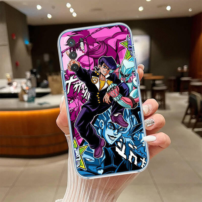 JoJo's Bizarre Adventure Case for Motorola E7 E22 E20 E13 E15 E22S E30 E40 G10 G20 G04 G22 G23 G05 G75 G35 G55 G6 G7 G8 G9 Plus Power Play