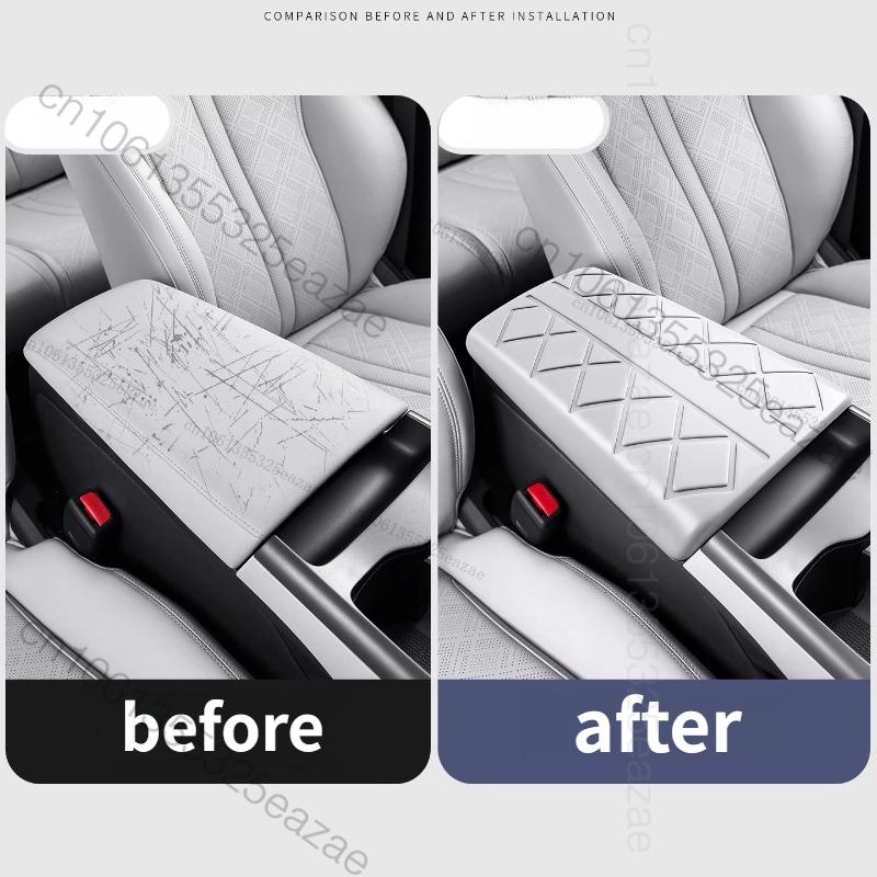 For BYD Atto 2 Yuan Up 2025 2026 Car Armrest Box Silicone Protective Cover Center Control Interior Armrest Pad Accessories