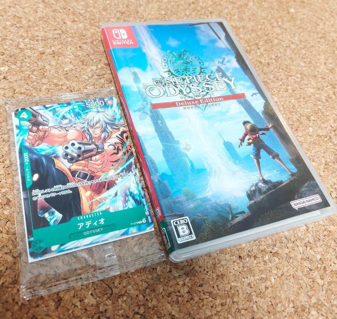 [USED] ONE PIECE ODYSSEY Deluxe Edition with bonus card