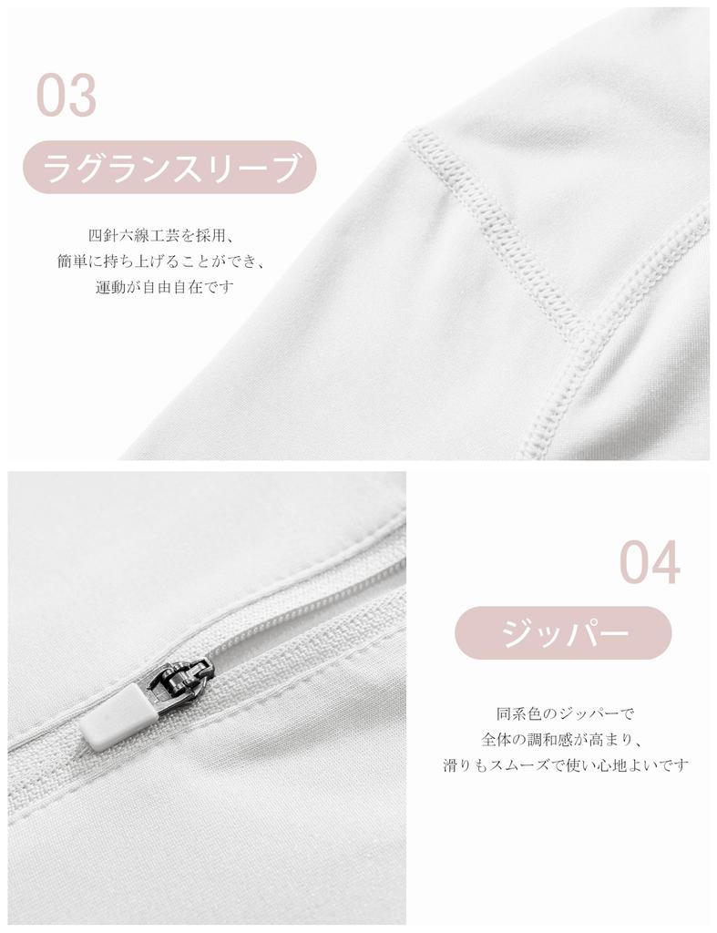 KEFITEVD Winter Long Cold Weather High for Running and Solid Size L Women's T-Shirt, Sleeve, Protection, Sportswear, Half-Zip, Neck, Warm,