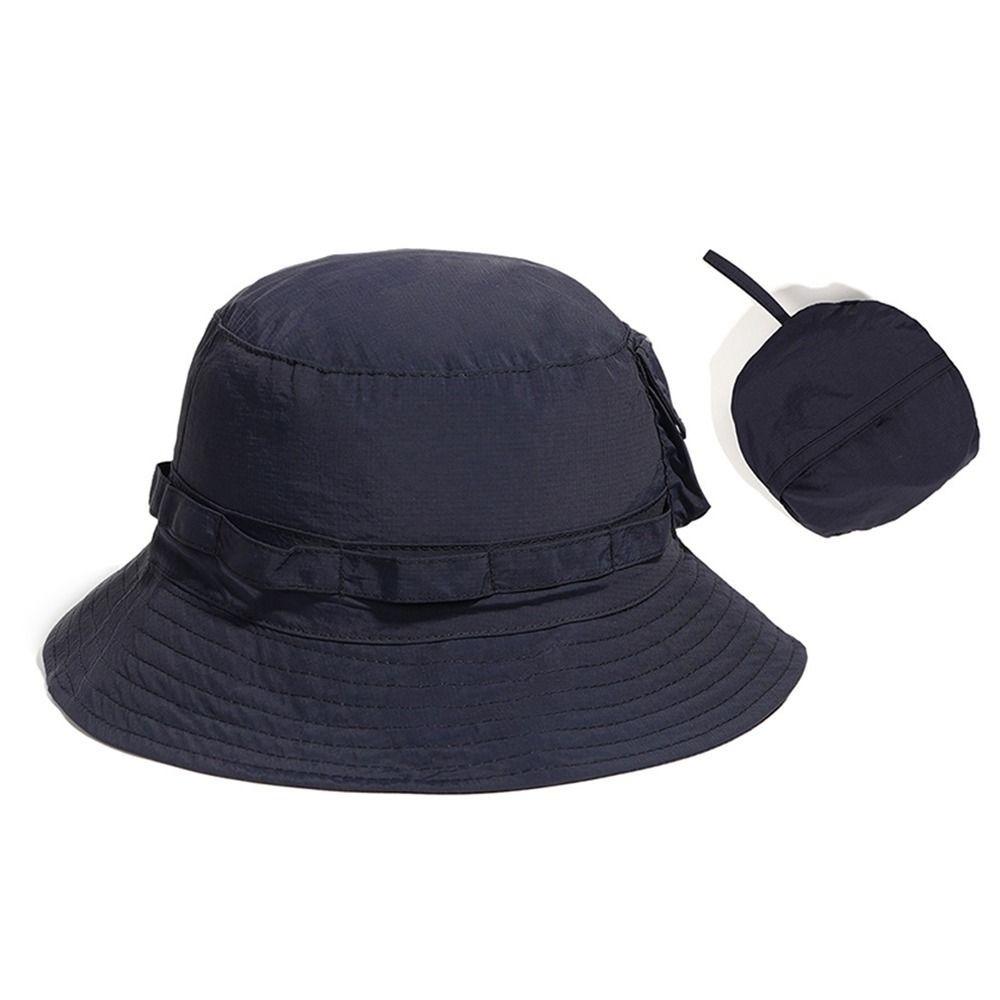 

Кепка для рыбалки с защитой от ультрафиолета, модная пляжная шляпа, модная солнцезащитная шляпа, лето темно-синий