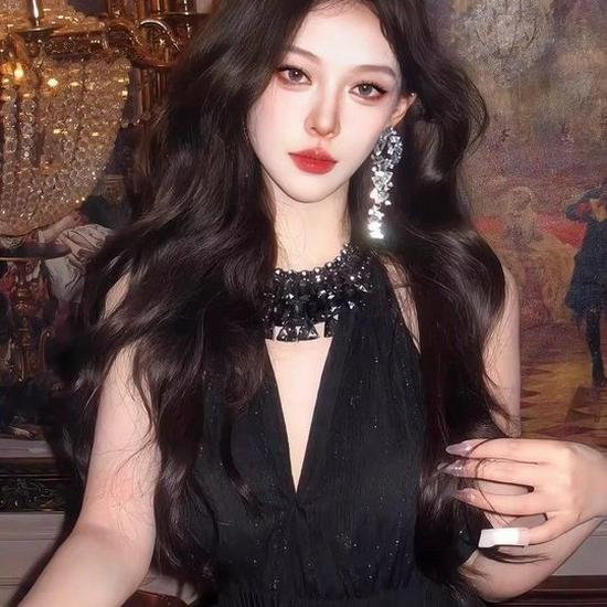 2025 Light Luxury Silver Needle Diamond Flower Tassel Earrings - Elegant European & American Style for Women