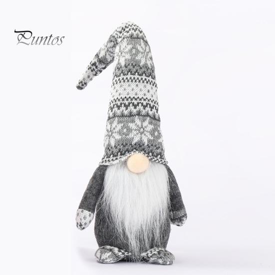 Ozdoba Świąteczna w Pudełku Prezentowym Dekoracja Świąteczna Krasnal Boże Narodzenie, Pluszowy Tomte Szwedzka Figurka, Miękka Skandynawska Przytulna Dekoracja Wiejska Lalka Krasnala dla