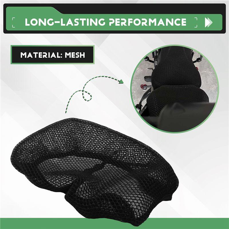 R1-For Benelli TRK702 TRK702X TRK 702X 702 X Breathable Mesh Seat Cushion Cover Sun Protection Motorcycle Accessories
