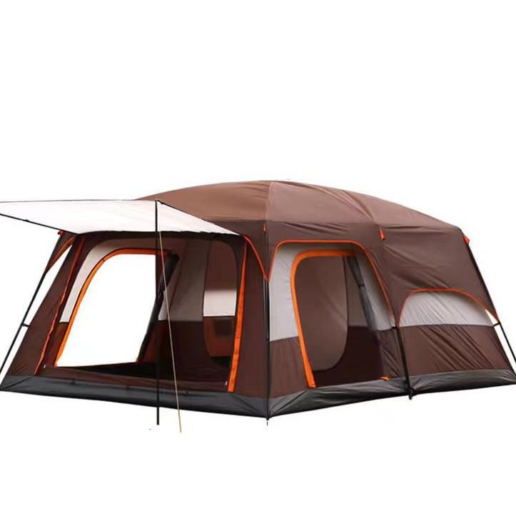 Luxuriöses tragbares Mehrraum-Campingzelt für 4-10 Personen - Geräumiges regendichtes Design