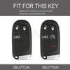 3/5 Tasten Schale Fob TPU Auto Smart Schlüssel Etui Abdeckung Für Jeep Renegade Frand Cherokee Dodge Journey Charger Chrysler 200 300 300