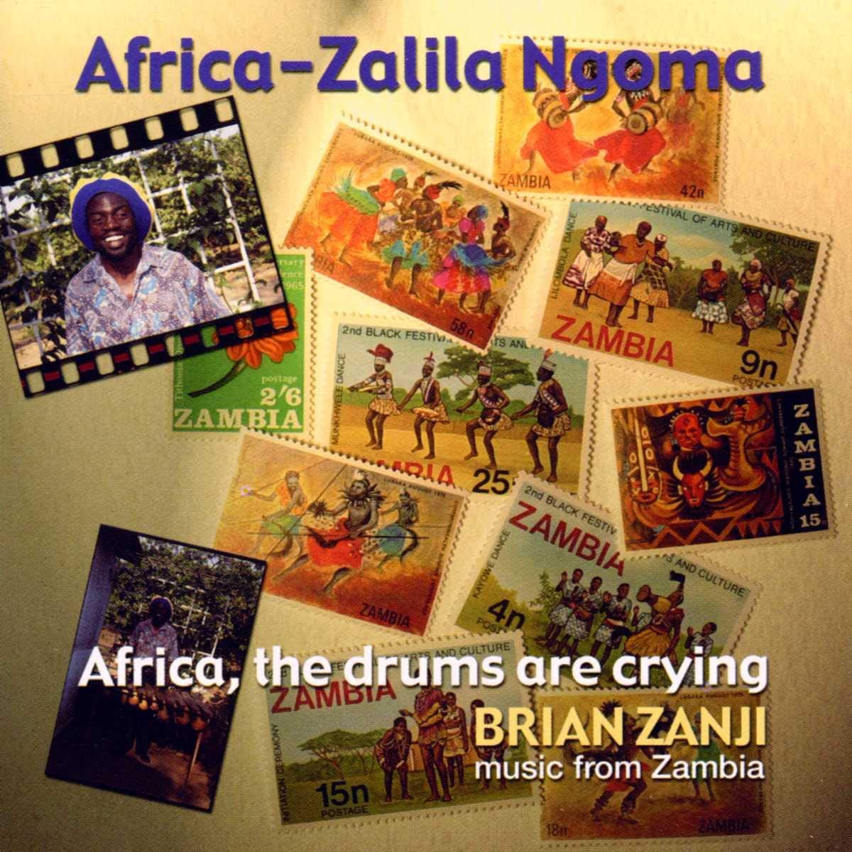 

CD BRIAN ZANJI - Africa the Drums Are Crying .. Non Japan World Music Used