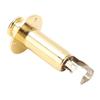 6.35mm Guitar Output   Socket Metal Construction Endpin Pickup   Socket for Acoustic Electric Guitars