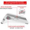 LMETJMA 18 in 1 Adjustable Mandoline Vegetable Slicer Stainless Steel Vegetable Slicer Julienne Slicer for Potato Onion JT214