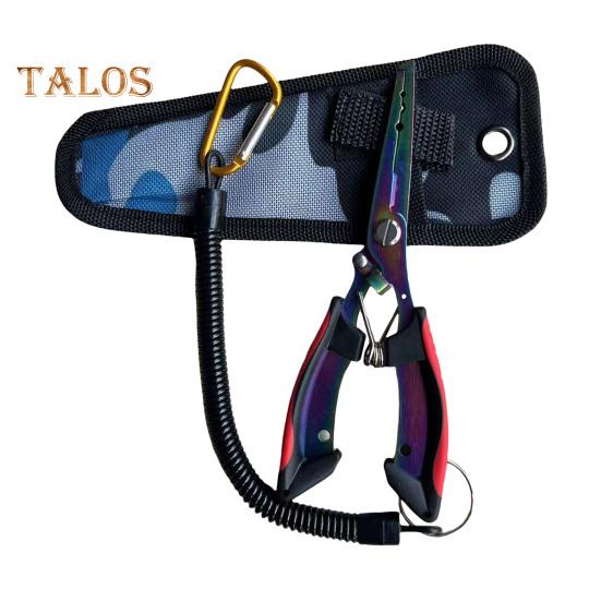 

Рыболовные плоскогубцы из нержавеющей стали с эргономичной ручкой, портативный многофункциональный открыватель колец, кусачки для лески из полиэтилена, приспособление для удаления крючков, ножницы для рыболовной лески красный