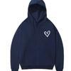 2025 Autumn/Winter New Women's Trendy Brand Casual Heart Shaped Hoodie Outdoor Sports Jogging Comfortable Versatile Coat