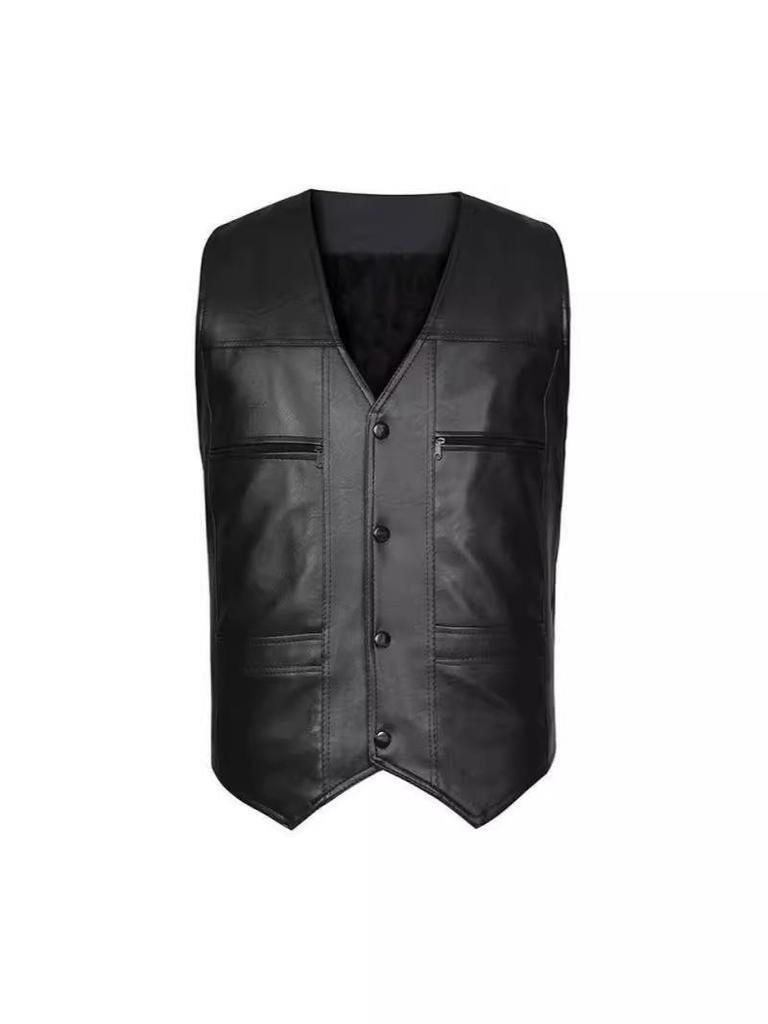 Warme Arbeitsweste mit Samtfutter für Herren - Herbst/Winter Lässig Ärmellos