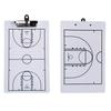 Double-Sided Football Full Half Court Tactic Board Dry Erases Board Basketball Coaching Board for Coaches with Marker