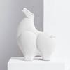 Horse Statue, Abstract Crafts Geometric Gift Creative Modern Ceramic Unique Animal Sculpture for