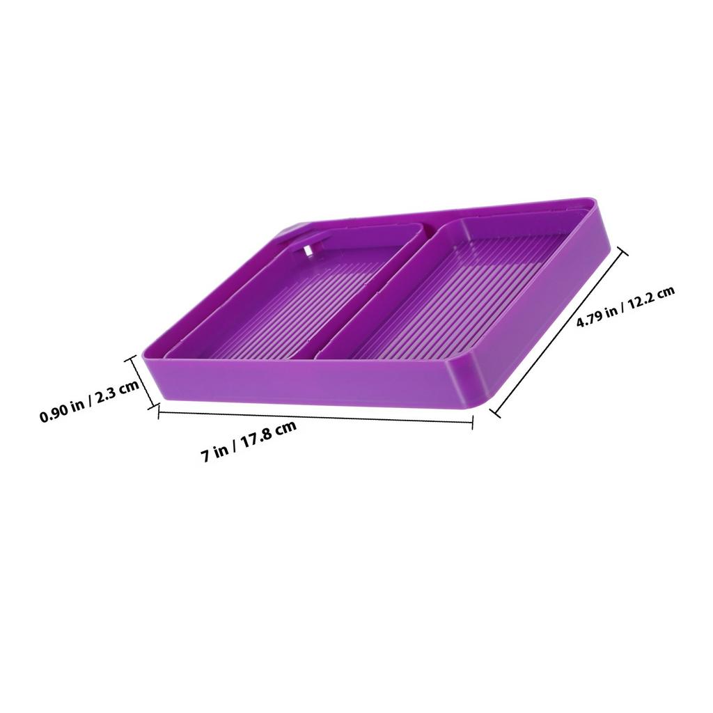 1Set Funnel Kit Rhinestone Sorting Tray Bead Storage Container for DIY Diamond Art Accessories