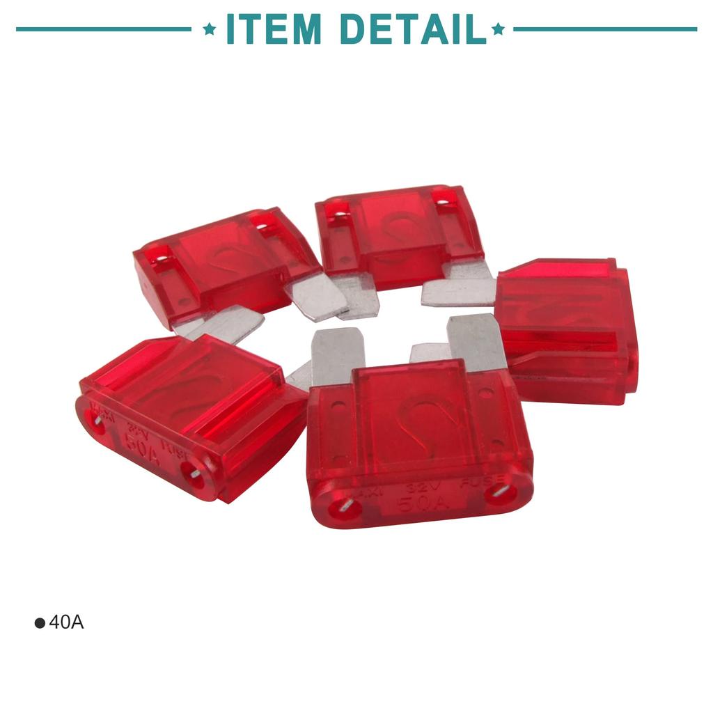 ACROPIX 50A Blade Fuse Red 5pcs