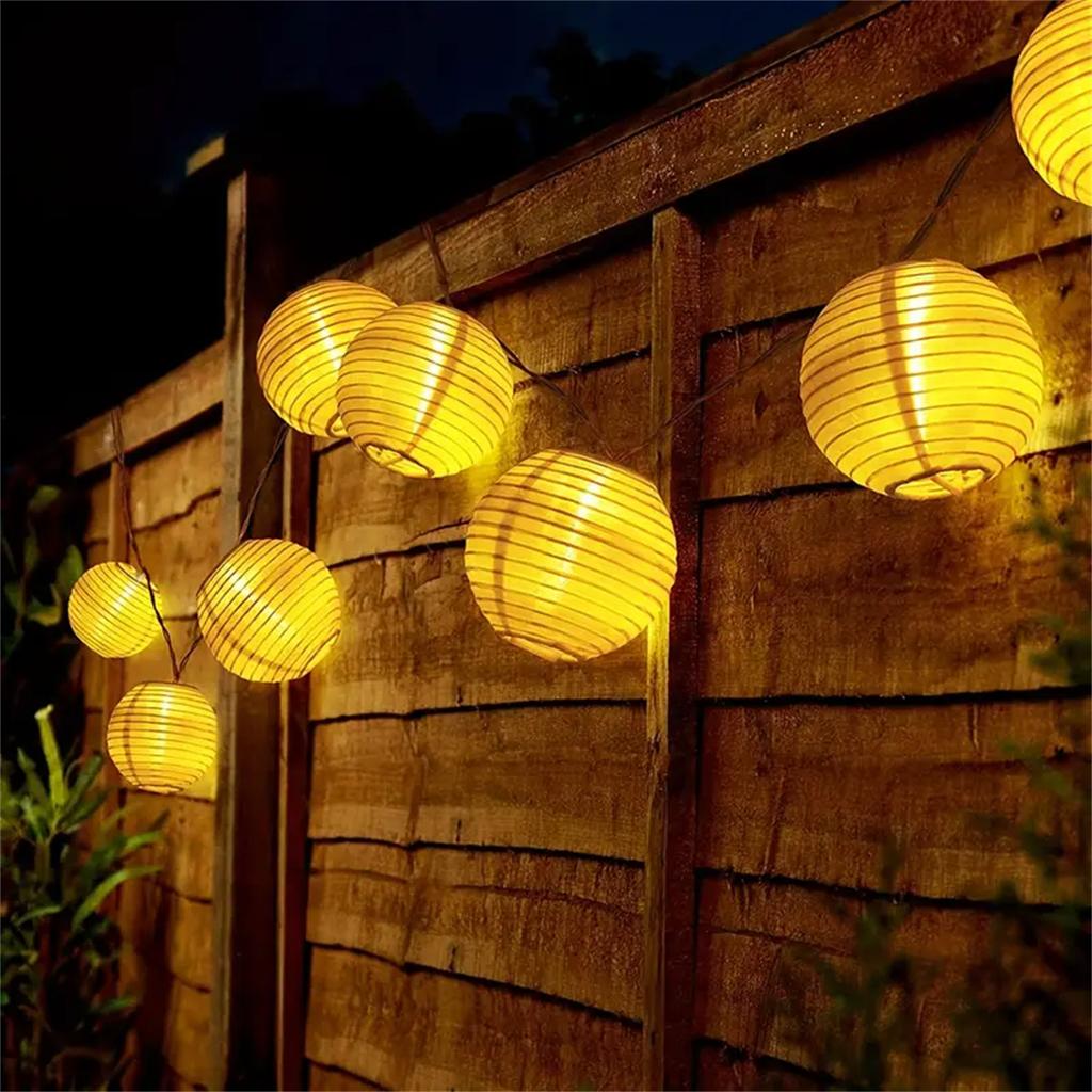 20/30LED Solar String Lights Solar Fairy Lights Outdoor 8 Modes Atmosphere Lighting For Garden Parties Weddings Decoration