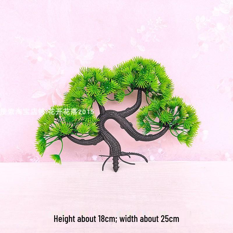 Artificial Pinus Thunbergii Tree Branch – Indoor/Outdoor Decorative Faux Greenery and Flower Arrangement.