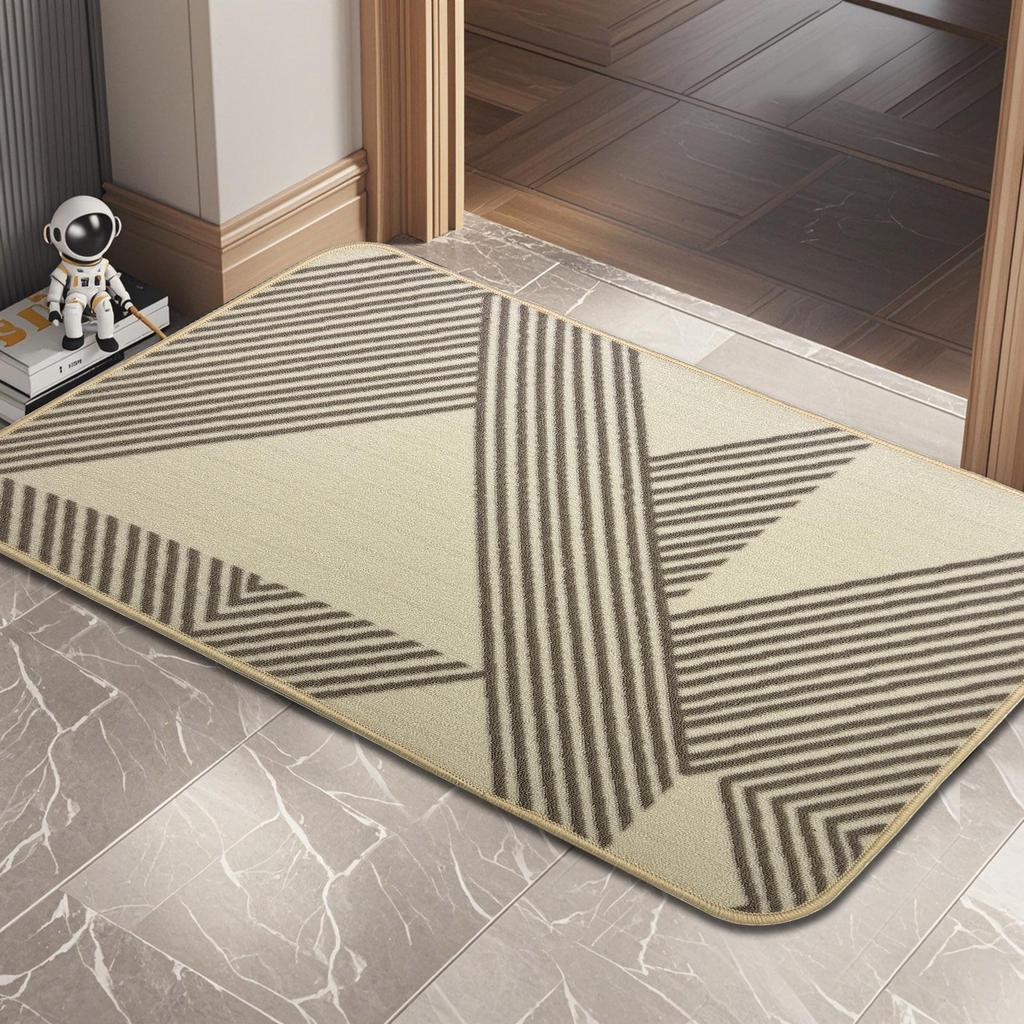 Entrance Door Mat Dirt Resistant Floor Mat Chinese Style Entrance Door Mat Thickened Anti Slip Foot Mat