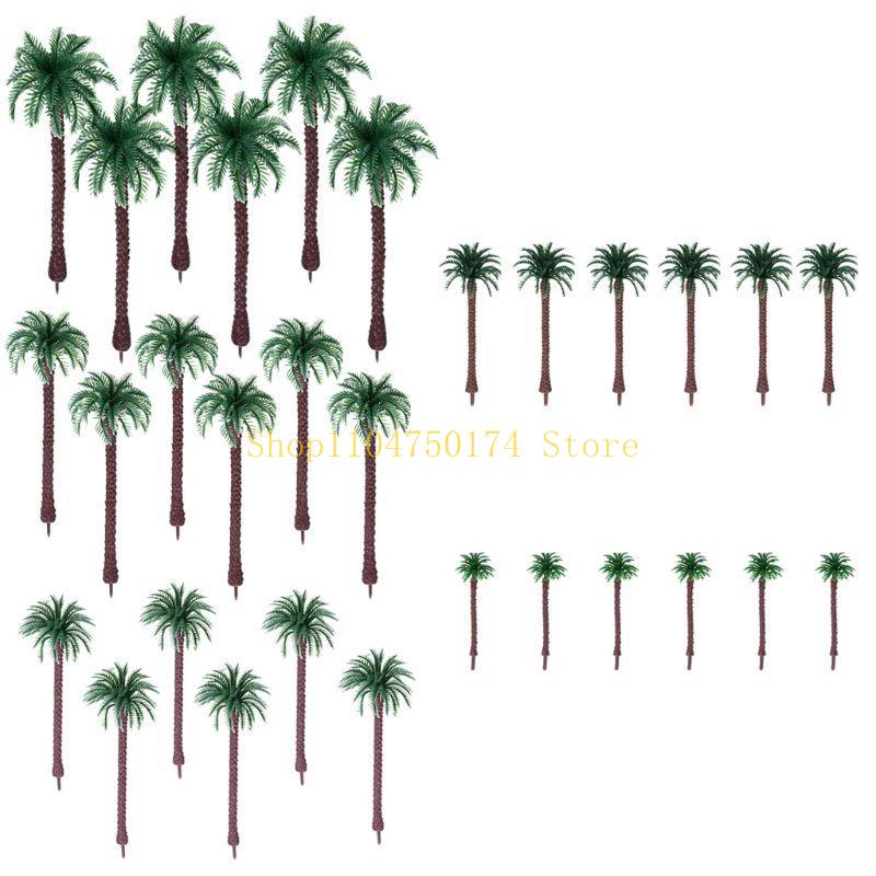Set of 30 Model Train Architec ture Landscape Durable and Reusable Uses top sale