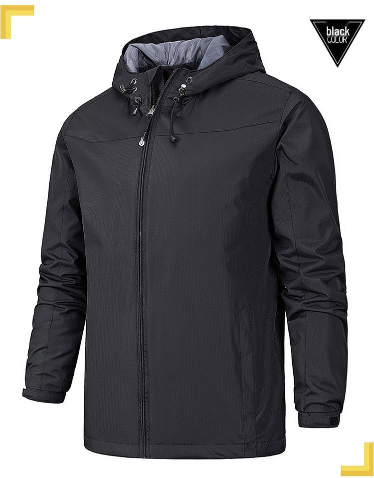 High-Quality Men's and Women's Lightweight Windbreaker for Spring & Autumn