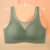 Seamless Plus Size Anti-Sag Sports Bra: Shockproof, Side Support, Bust Minimizing Vest