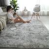 Super Soft Rug Carpet Non-slip Long Plush Modern Colorful Fluffy Tie-Dye Machine Washable Living Room
