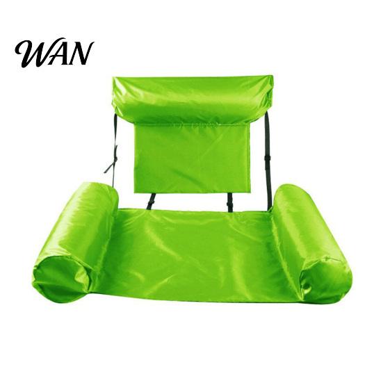 Luxury Water Lounger Inflatable Pool Float Chair, Adult Heavy Duty Floats , Floating Outdoor Lounge Chairs, Blow Up Floaties for Summer Fun Party Lake