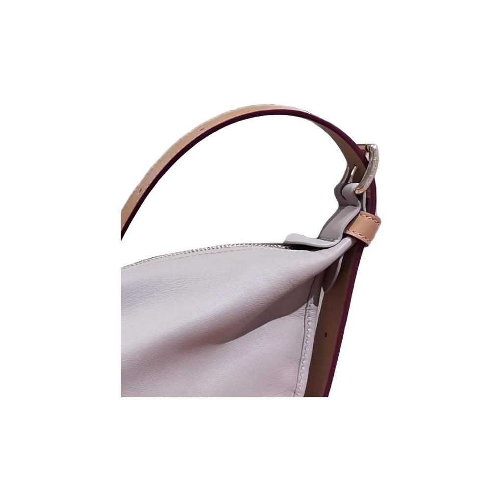 Longchamp Smoothie Half-Bag Metis Leather Crossbody Bag Medium Women Bags Earth 10312HGP266