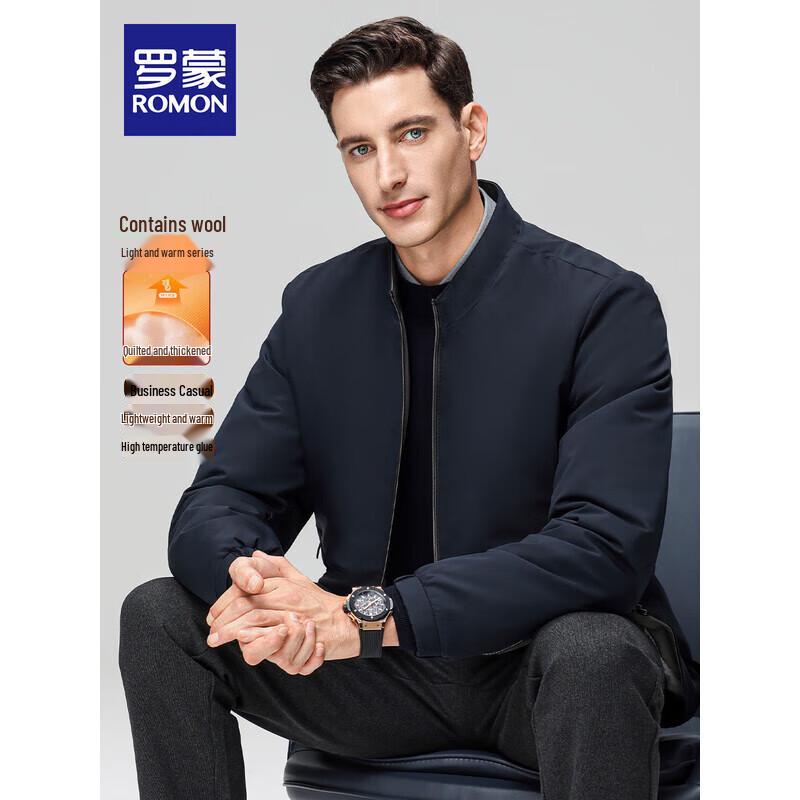 

ROMON Men s Stand Collar Padded Jacket 3XL