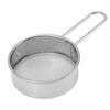 Lightweight Flour Sieve Strainer Round Mini Flour Sifter Mesh Round Sifter  Cheesecake Pizza Bread