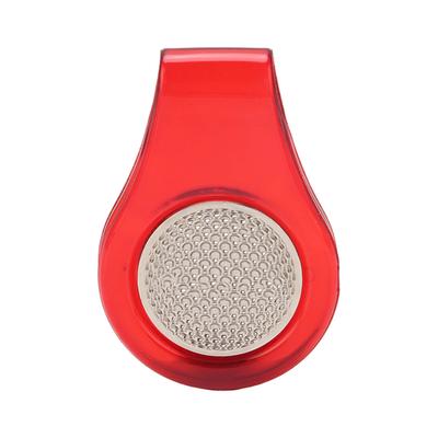 Golf Hat Clip PU Simple Detachable Golf Magnetic Ball Marker for Position Marking