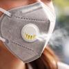 Adult KN95 Face Mask with Breathing Valve 7 Layer Protection 10 Pack Respirator Masks for Airborne Particle Filtration and Dust Prevention