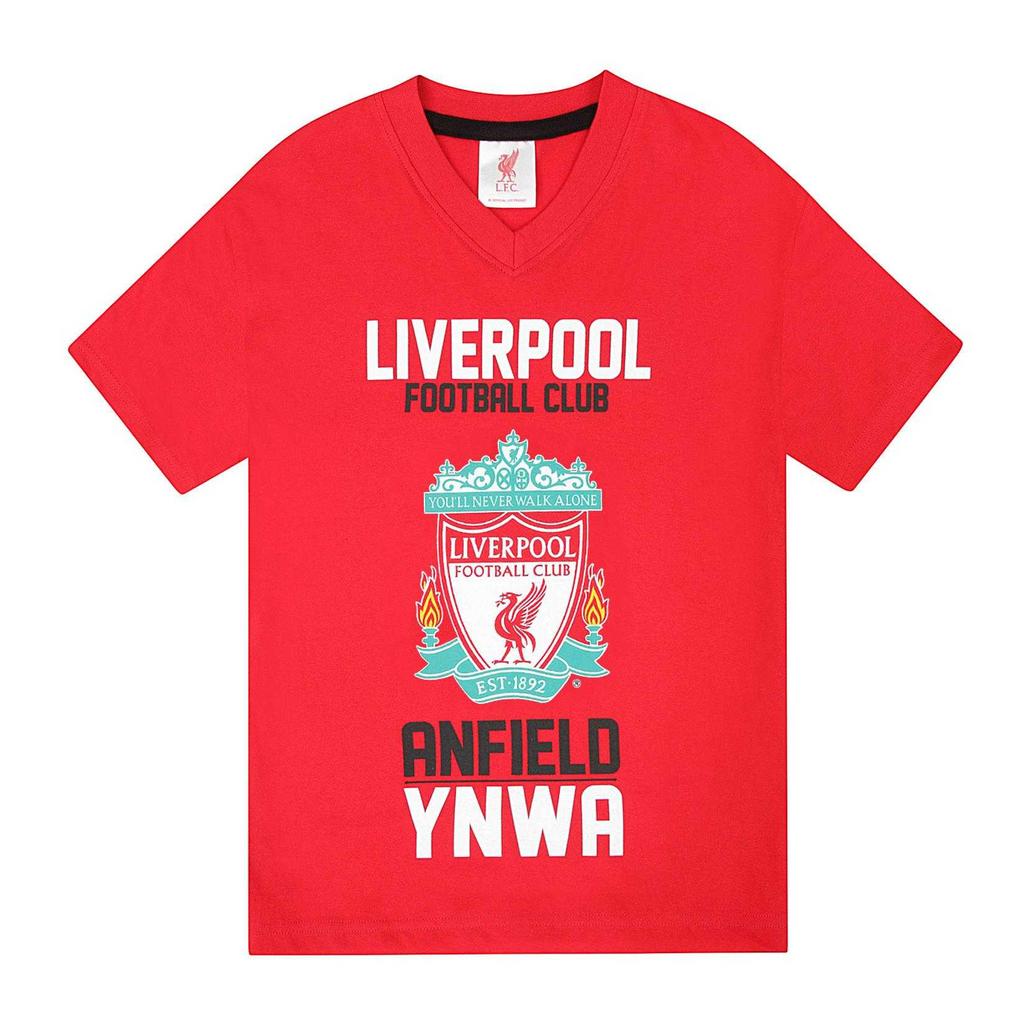 Liverpool FC Boys Anfield YNWA Short Pyjama Set