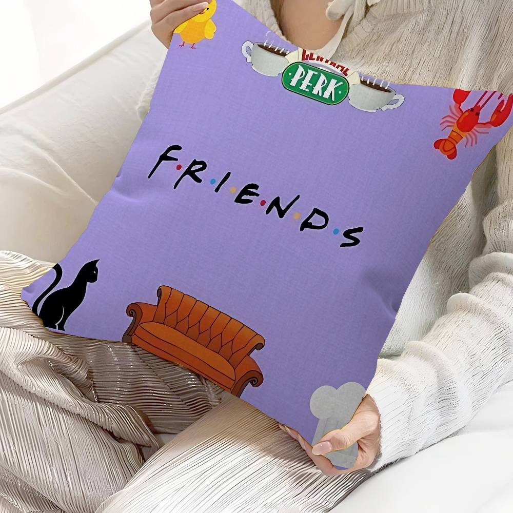 Friends Tv Show Personalized Pillow Cover Kids Bedroom Wild Party Decor Pillowcase Kid Birthday Shower Gift