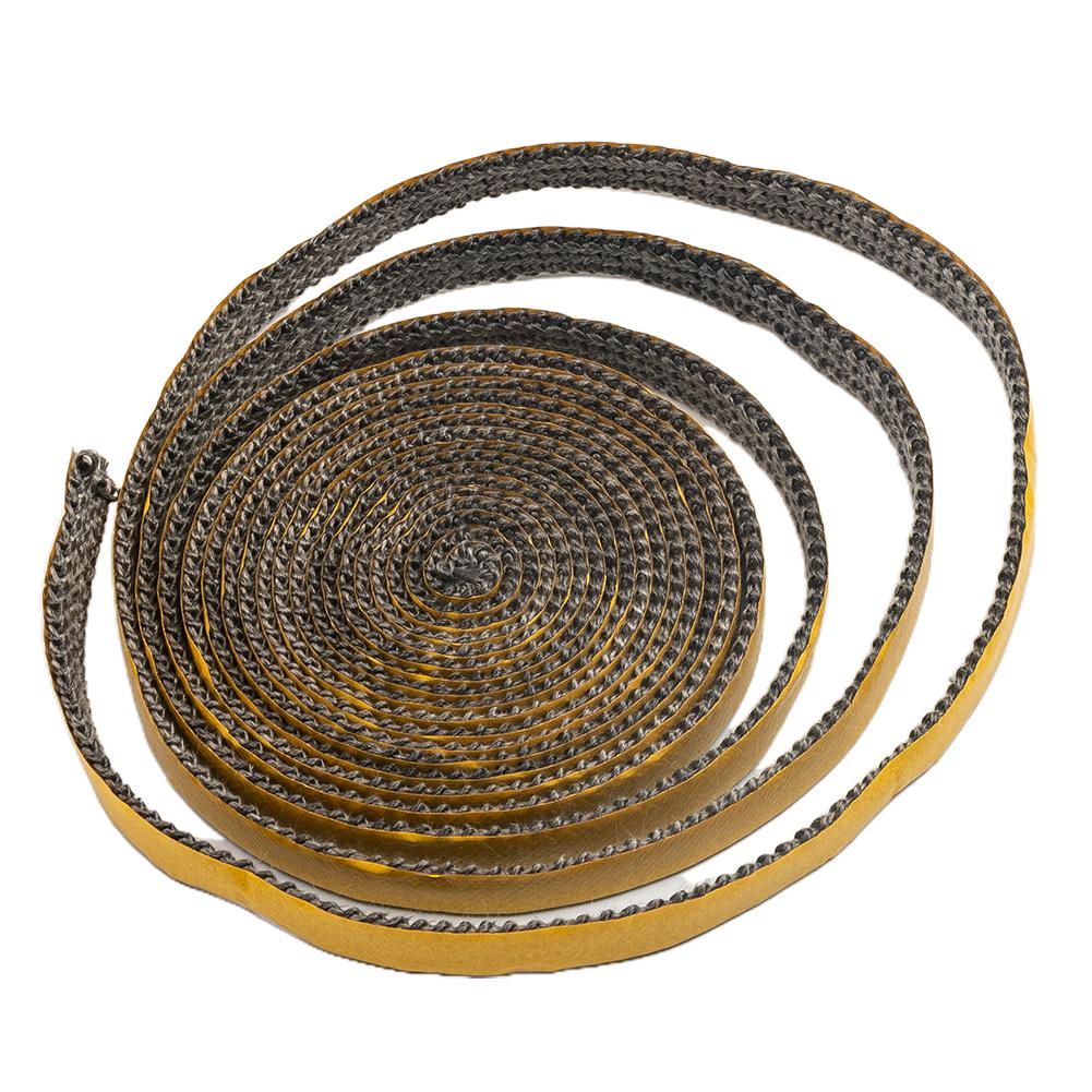 Sealing Tape for Fireplace Glass Door 4M Length 10mm Wide and 2mm Thick for Replacement and Sealing Applications