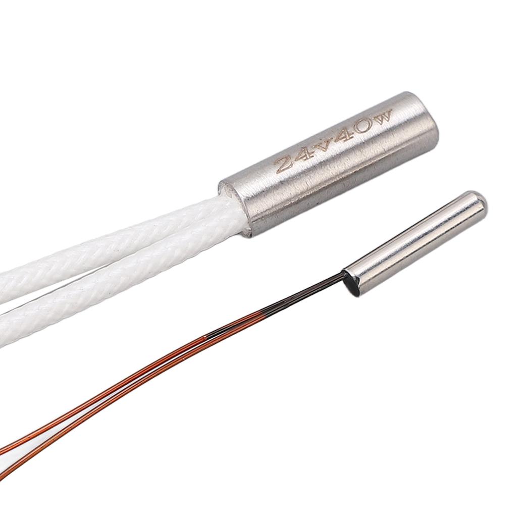 Stainless Steel Thermistor Cable with 24V 40W Heater Cartridge Temperature Sensor for 3D Printer