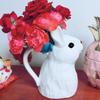 BRKeramische Vaas Schattig Konijn Gieter Hydroponische Bloempot Woonkamer Bureau Vazen voor Bloemen Keramiek WoondecoratieEY