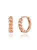 14K Line Chain One-Touch Earrings (Gold Filled) C24EGF110