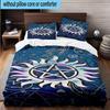 3PCS Natural Symbolism 3pcs Bedding,Including 3PCS Duvet Cover And 2pcs Pillowcases Perfect for Christmas,Ideal for Bedroom, Dormitory