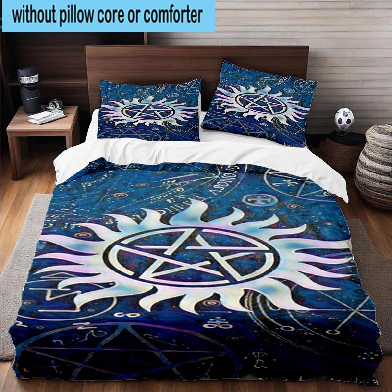 3PCS Natural Symbolism 3pcs Bedding,Including 3PCS Duvet Cover And 2pcs Pillowcases Perfect for Christmas,Ideal for Bedroom, Dormitory