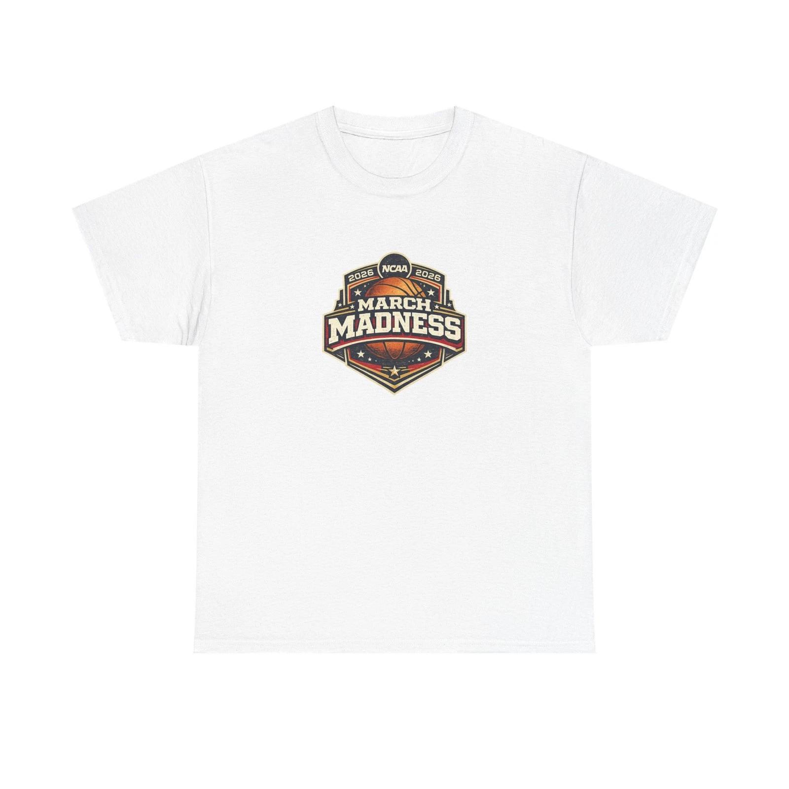 

2026 March Madness Logo T-Shirt Basketball Tournament Tee Unisex Fan Apparel XL