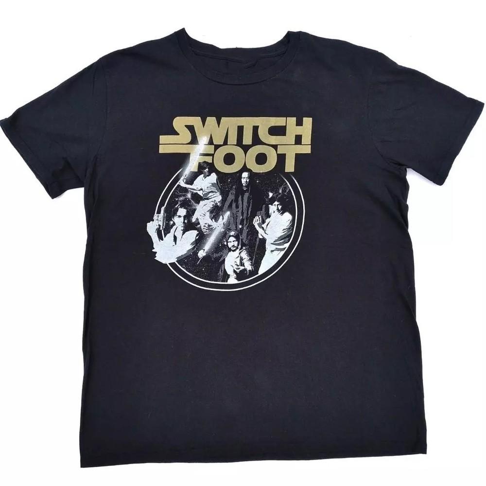 Switchfoot Band Gift For Friends Black T-Shirt Cotton All Size RD20 Unisex T-Shirt L