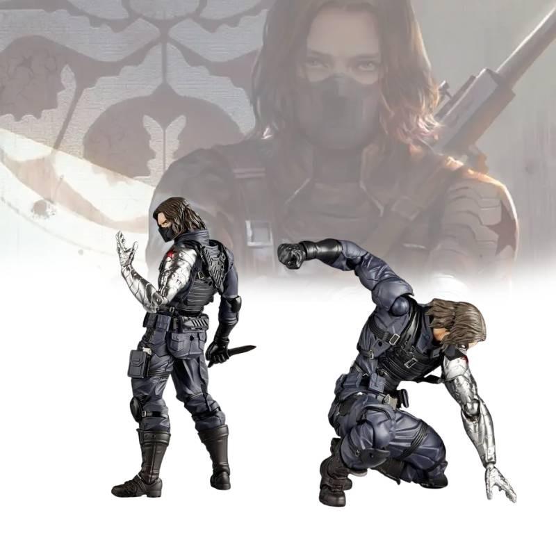 High Quality Pvc Marvel Winter Soldier Perfect Killer Action Figure With Poseable Design